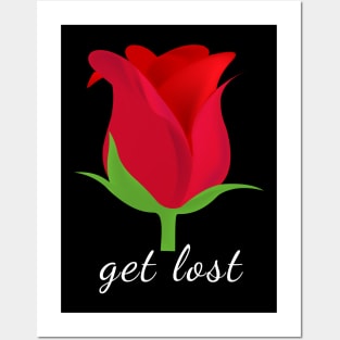 Get Lost Posters and Art